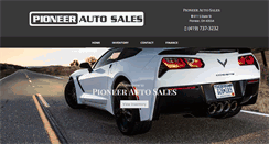 Desktop Screenshot of pioneerautosalesohio.com